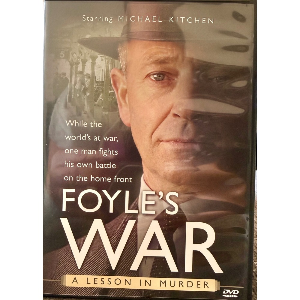 Acorn Media Foyles War A Lesson in Murder DVD Michael Kitchen Mystery Excellent